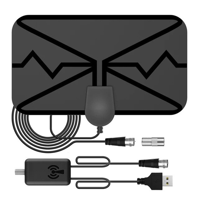 Indoor 360 Miglia Antenna TV Digitale Ricevitore Amplificatore Di Segnale HDTV Per Interni 4K HD 1080P TV Antenna