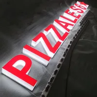 DakeSign Lettres lumineuses 3D LED pour publicité, conception gratuite, OEM ODM, enseigne lumineuse frontale pour écoles de beauté, panneau d'orientation lumineux