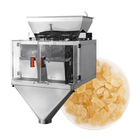 Noix Haricots Riz multi-tête peseur linéaire Machine à emballer automatique de poche de granule peseur linéaire