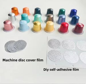 Tapas selladas de papel de aluminio impresas personalizables de 15ml <span class=keywords><strong>Cápsulas</strong></span> de café autoadhesivas Tipo de cuenco - Product Image 2