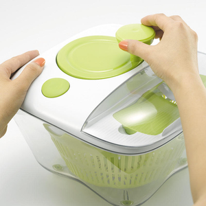Wholesale Good Quality Plastic 4L Green Drying Tabletop Salad Washer - Product Image 2