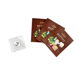 Tùy chỉnh duy nhất phục vụ resealable PE kraft giấy bao bì cấp thực phẩm cho lá lỏng lẻo trà Sachets với nước mắt notch và bộ lọc - Product Image 5