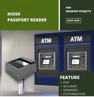 Lector de Pasaportes y Documentos de Identidad Multiusos de Página Completa Effon TD25, ICAO9303, para Aeropuertos y Hoteles, USB, API/SDK Gratuito, Integración Fácil, en Existencia