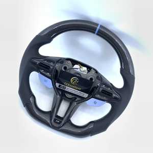 Volante de Fibra de Carbono de Buena Calidad a Bajo Precio con Luz LED para <span class=keywords><strong>Hyundai</strong></span> <span class=keywords><strong>I20</strong></span>/I30n/Elantra <span class=keywords><strong>N</strong></span> <span class=keywords><strong>2021</strong></span> - Product Image 3