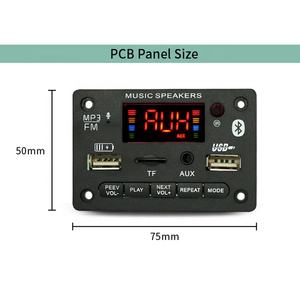 JQ蓝牙MP3播放器模块蓝牙MP3解码器板12v带充电 - Product Image 4