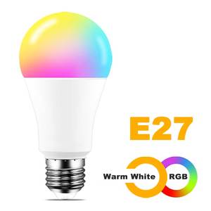 Bombilla <span class=keywords><strong>inteligente</strong></span> Wifi Alexa Google Homekit con altavoz B22 E27 regulable Rgb Control por voz de <span class=keywords><strong>Siri</strong></span>, 15w Ac 110v 220v - Product Image 5