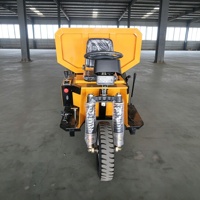 Mini-dumper électrique robuste de 3 tonnes, faible bruit, longue autonomie, pour le transport de minerai dans les tunnels et les carrières