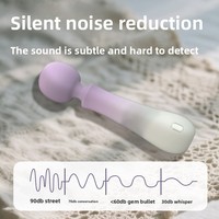 Vibrateur silencieux à forte vibration AV Stick SJ-Sir211 pour femmes adultes avec un bruit de 50 dB