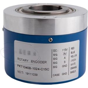 Codificador Rotatorio MILRJYZRE PKT1040B-1024-C15C 15V DC con Salida de Señal A, B y GND - Product Image 1