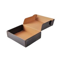 Boîtes en carton ondulé pour l'expédition et l'emballage, en gros, en papier brun, multi-plis, vernies brillantes, avec logo coloré
