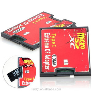 Adaptador de Tarjeta SD a <span class=keywords><strong>CF</strong></span> de Ranura Única, Convertidor de Tarjeta SDHC a Compact Flash Estándar Tipo I, Lector de Tarjetas UDMA para Cámara - Product Image 5