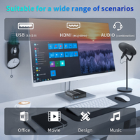 Venta al por mayor I3 I5 I7 caja Pc Mini Pc Gamer Oem Windows 11 Win 10 Linux Vga Com DC12V Odm Fanless Industrial Mini Pc
