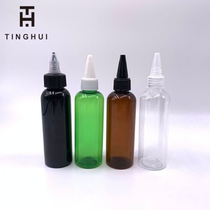 Empty Cosmetic Pet 120ml 150ml 100ml Plastic <b>Bottle</b> Hair Dye Squeeze <b>Bottles</b> for Hair Oil with Twist Top Cap - Product Image 2
