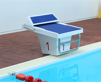 Plateforme de départ pour piscine, équipement de compétition, prix de gros, taille personnalisée pour les entrepreneurs en piscines, directement de l'usine