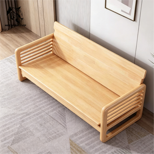 china supplier low price custom logo <b>small</b> moq eco-friendly Stretchable <b>sofa</b> new designed living room furniture wood strech <b>sofa</b> - Product Image 2