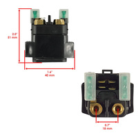 Nouveau Relais de Démarrage 12V pour Moto Yamaha YFM 350 400 450 Grizzly Pièces ATV UTV OE 4SV-81940-12-00