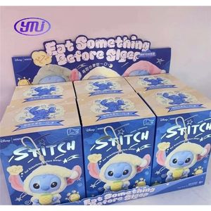 Original auténtico <span class=keywords><strong>Lilo</strong></span> & Stitch comer algo antes de dormir caja ciega muñeco de peluche lindo pijama Stitcch niños juguetes regalos - Product Image 6