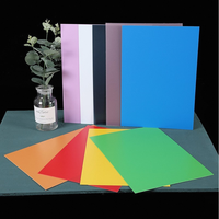 Panneaux en plastique PP coloré mat, feuilles de polypropylène pour signalétique et emballage, découpe personnalisée disponible