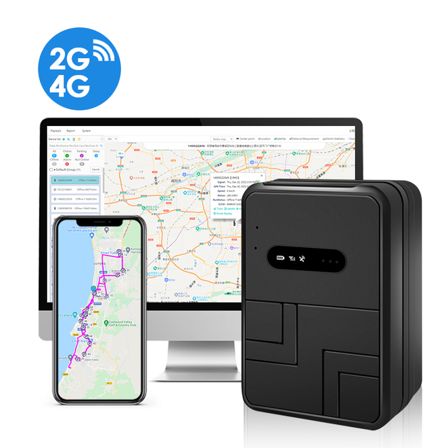 Hot Sale Daovay Easy Install Portable Car Gps Tracker Real-Time Positioning Vehicle Global Tracking Rechargeable Device