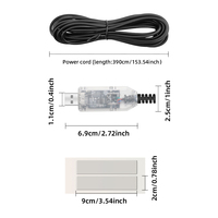 Écran d'affichage matriciel LED dynamique USB HUIJIE Devil Eyes avec application pour voiture, camion, fenêtre – Vente directe usine OEM