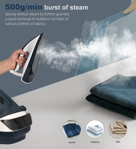 <span class=keywords><strong>Ferro</strong></span> <span class=keywords><strong>da</strong></span> <span class=keywords><strong>Stiro</strong></span> Elettrico a Vapore <span class=keywords><strong>con</strong></span> Potente <span class=keywords><strong>Caldaia</strong></span> <span class=keywords><strong>da</strong></span> 3000W, Display LCD LED e Piastra Anodizzata - Product Image 6