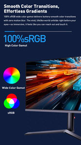 شاشة كمبيوتر مسطحة LED مقاس 27 بوصة بدقة 4K 3840*2160 مع لوحة IPS للألعاب، تصميم مخصص OEM ODM - Product Image 5