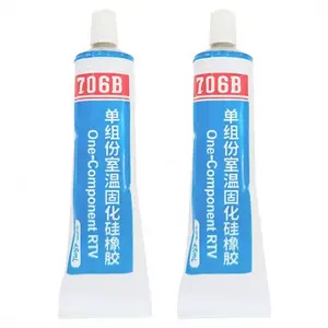 High Quality Electrical Isolation White Silicone Rtv Glue For Heat Pipe Assemblies