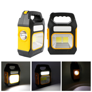 IP65 Solar Light Emergency Handheld <span class=keywords><strong>Lamp</strong></span> USB Oplaadbaar Plastic Handmatig Outdoor Camping LED-lantaarn Multifunctioneel tentlicht - Product Image 3