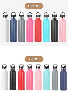 Nouveaux produits 2024 bouteille d'eau unique de cyclisme de boisson sportive en acier inoxydable sans BPA avec logo personnalisé - Product Image 4