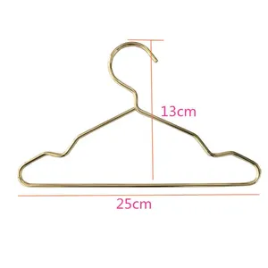 Mini cintres en métal pour vêtements de poupée cintres <span class=keywords><strong>Miniature</strong></span> maison de poupée meubles décorations <span class=keywords><strong>cintre</strong></span> pour enfants or - Product Image 6