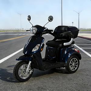 Triciclo de 3 Ruedas con Pedales, Motor sin Escobillas en el Buje Trasero, 3 Velocidades, Batería de Plomo-Ácido de 48V 960WH, Cuadro de Acero al Carbono para Adultos/Ancianos - Product Image 4