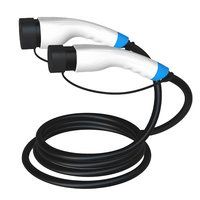 Câbles pour chargeur domestique de véhicule électrique OEM Nouveau câble de charge EVSE 16A 32A 22KW Type 2 à Type 2