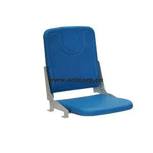 Deck mount foldable plastic FOLDING stadium chair seats fixed seating for gyms cs-zzy-p