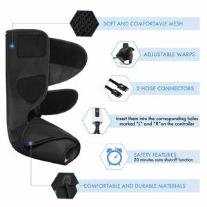 Masseur de jambe et de mollet CINCOM DJL-S9002 avec thérapie de compression pneumatique intermittente et commande manuelle filaire - Product Image 2