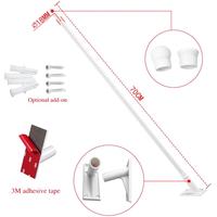 Drapeaux de mur en polyester personnalisés avec design sur mesure pour les magasins de crème glacée, avec poteau en plastique pour une présentation en extérieur