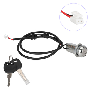 Serrure de porte électrique KuKirin G4 avec 2 clés pour trottinette électrique KUGOO KIRIN Kukirin G4, accessoires de serrure à clé et de commutateur - Product Image 5