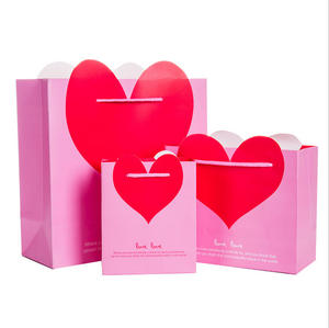 Sacs cadeaux Deliberate <span class=keywords><strong>Typo</strong></span>-Sacs kraft rose poussiéreux avec erreurs artisanales et poignées de corde lavables - Product Image 3