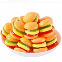 Groothandel Halal Stukjesvormige Zoete Meerkleurige Geassorteerde Fruit Gummy Candy Bulk Aangepaste Fabrikant Private Label Fabriek Leverancier