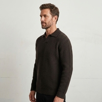 Pull en maille pour homme Hank de qualité supérieure, à manches longues, style décontracté, pour l'automne et l'hiver, ODM & OEM