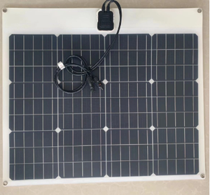 Paneles <span class=keywords><strong>Solares</strong></span> Portátiles de Película Delgada de 60W, Media Celda, Color Negro Claro, 9bb, Alta Eficiencia, <span class=keywords><strong>para</strong></span> <span class=keywords><strong>Caravanas</strong></span>, con Placa Trasera de PE - Product Image 6