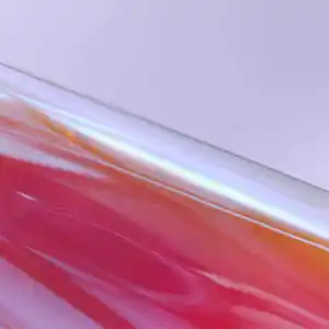 Rollo de película de Pvc transparente PVC Arco Iris impermeable 0,3-0,8mm 54 pulgadas película de PVC transparente de color