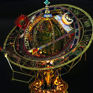 Bộ đồ chơi tự làm giảm stress MU <span class=keywords><strong>3D</strong></span> Metal Puzzles Mười hai chòm sao Mô hình kim loại <span class=keywords><strong>3D</strong></span> lắp ráp - Product Image 4