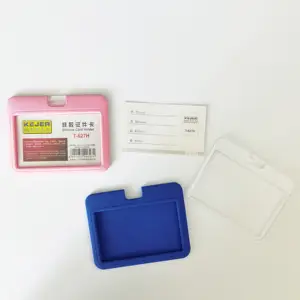 Sıcak satış silikon kart tutucu kartvizit tutucu kapak çalışma kartı tutucu öğrenci iş iş