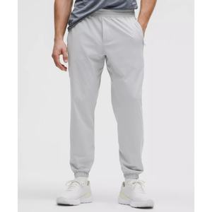 Pantalones Deportivos Grises Innovadores para Gimnasio, al por Mayor, OEM, Pantalones Casuales de Poliéster para Hombre, Cintura Media, Joggers Modernos para Ejercicio - Product Image 1
