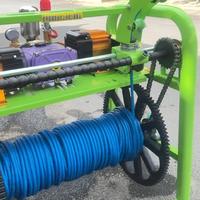 Nouveau pulvérisateur électrique haute efficacité et gain de temps, avec enrouleur de tuyau automatique, pompe rechargeable et télécommande, pour la lutte antiparasitaire en plantations de bananes