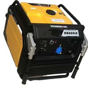 Générateur à essence à inverseur HOLFILL 420CC monophasé 230V/220V 7KW <span class=keywords><strong>OHV</strong></span> <span class=keywords><strong>4</strong></span> <span class=keywords><strong>temps</strong></span>, démarrage automatique, démarrage à distance, 50Hz, réservoir de carburant de 20,2L - Product Image 1