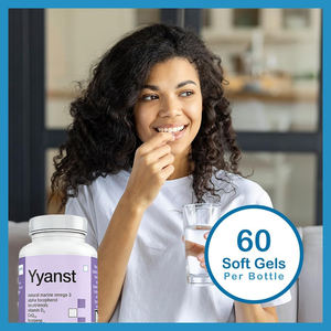 Cápsulas de Omega-3 y Vitamina E de Alta Calidad, Suplemento en Cápsulas de Gel Suave, Refuerza la Inmunidad y Antiinflamatorio - Product Image 5