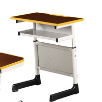 Table et chaise d'étude moderne pour enfants, nouveaux modèles, pieds en métal réglables, salle de classe, étudiants