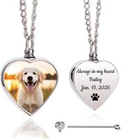 Collier avec pendentif en forme de cœur, personnalisable avec photo et texte, cadeau souvenir