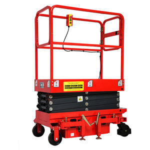 UNW 인기 워킹형 반전동 미니 시저 리프트 2m 3m 4m 안전 작동을 위한 소형 효율적인 작업 플랫폼 - Product Image 2